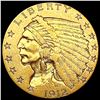 Image 1 : 1912 $2.50 Gold Quarter Eagle CLOSELY UNCIRCULATED