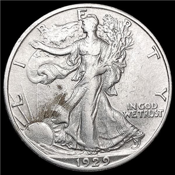 1929-D Walking Liberty Half Dollar CLOSELY UNCIRCU