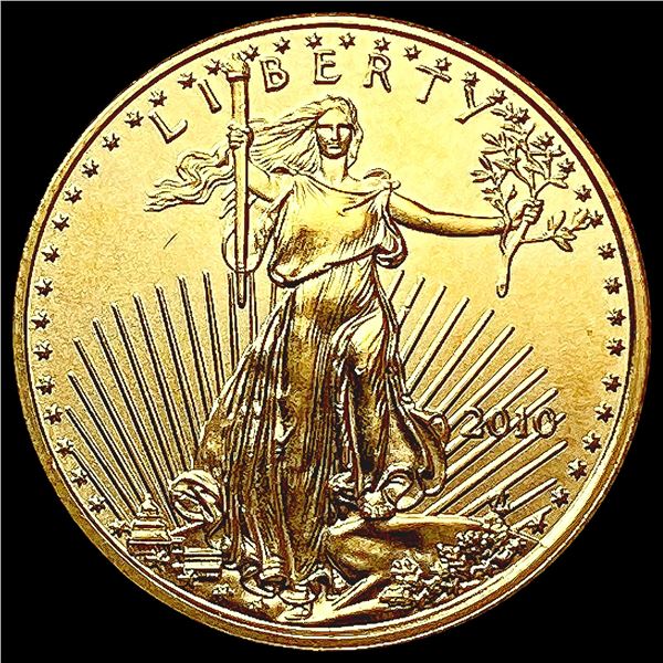 2010 US 1/10oz Gold $5 Eagle SUPERB GEM BU