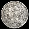 Image 1 : 1874 Nickel Three Cent CLOSELY UNCIRCULATED