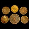 Image 2 : [6] 1863-64 Civil War Tokens HIGH GRADE