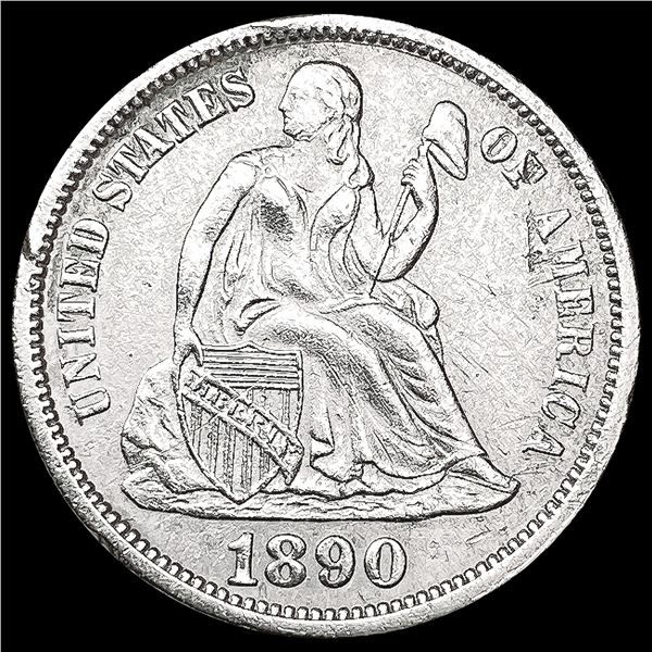 1890 Seated Liberty Dime UNCIRCULATED