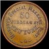 Image 2 : 1863 Civil War Token CLOSELY UNCIRCULATED