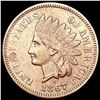 Image 1 : 1867 Indian Head Cent CLOSELY UNCIRCULATED