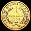 Image 2 : 1852 Rare Gold Dollar CLOSELY UNCIRCULATED