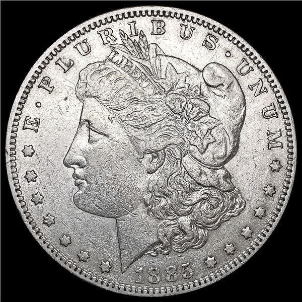 1885-S Morgan Silver Dollar CLOSELY UNCIRCULATED