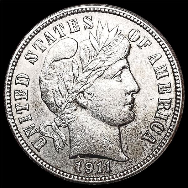 1911-S Barber Dime UNCIRCULATED