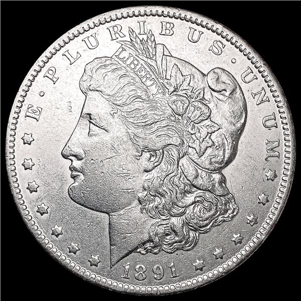 1891-CC Morgan Silver Dollar UNCIRCULATED