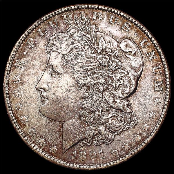 1891 Morgan Silver Dollar UNCIRCULATED