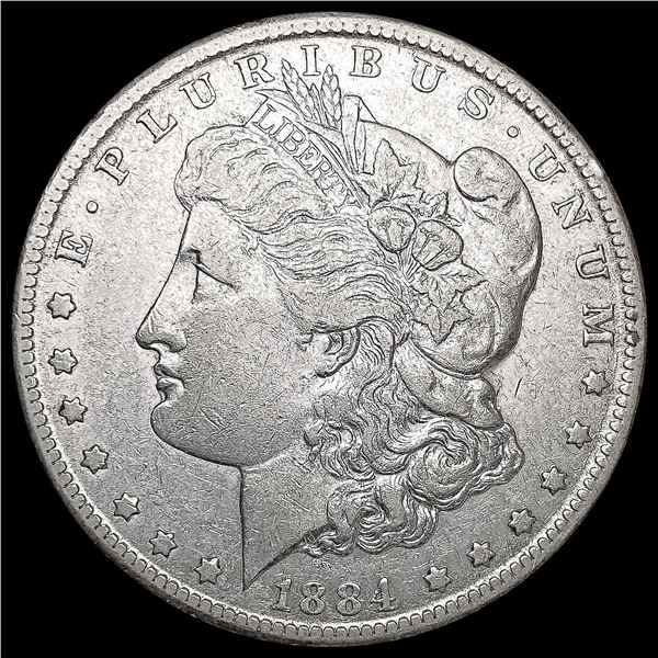 1884-CC Morgan Silver Dollar CLOSELY UNCIRCULATED