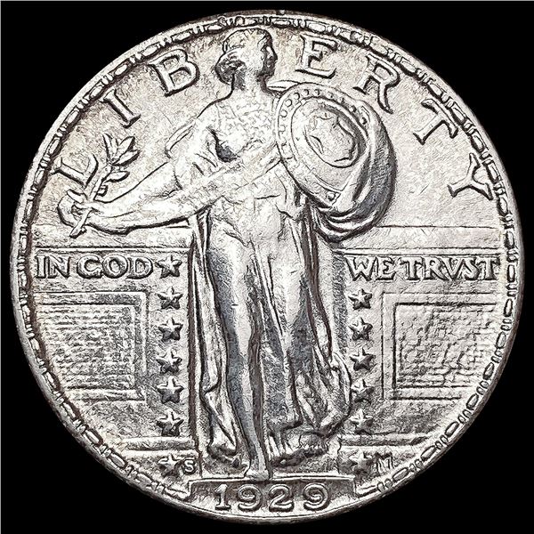 1929-S Standing Liberty Quarter CLOSELY UNCIRCULAT