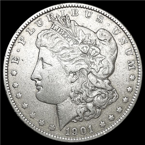 1901 Morgan Silver Dollar NEARLY UNCIRCULATED