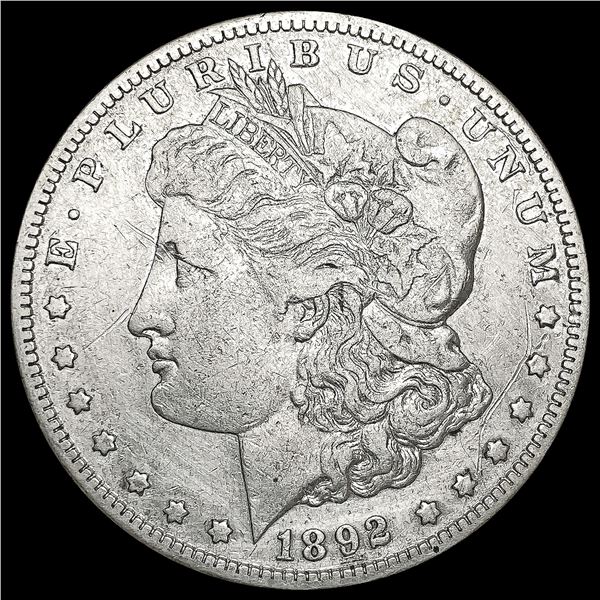 1892-S Morgan Silver Dollar LIGHTLY CIRCULATED
