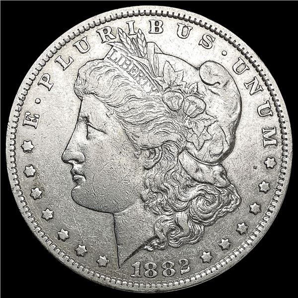 1882-CC Morgan Silver Dollar NEARLY UNCIRCULATED