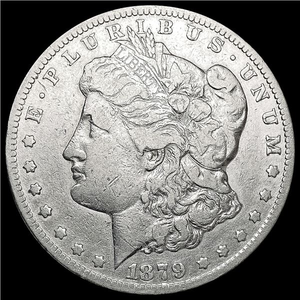 1879-CC Morgan Silver Dollar LIGHTLY CIRCULATED