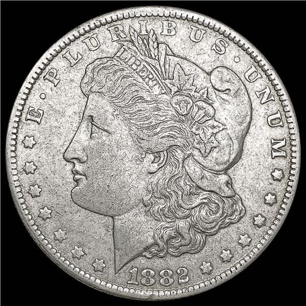 1882-CC Morgan Silver Dollar NEARLY UNCIRCULATED