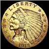 Image 1 : 1915 $2.50 Gold Quarter Eagle CLOSELY UNCIRCULATED