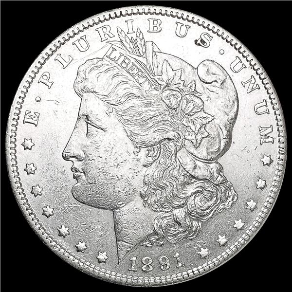 1891-S Morgan Silver Dollar UNCIRCULATED