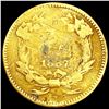 Image 2 : 1857 Rare Gold Dollar LIGHTLY CIRCULATED
