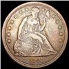 1841 Seated Liberty Dollar LIGHTLY CIRCULATED