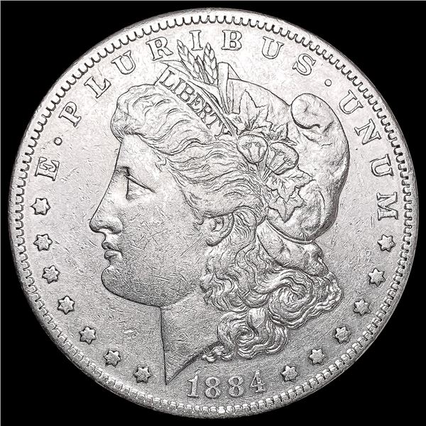1884-S Morgan Silver Dollar NEARLY UNCIRCULATED