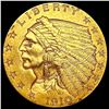 1910 $2.50 Gold Quarter Eagle UNCIRCULATED