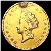 1855 Rare Gold Dollar LIGHTLY CIRCULATED