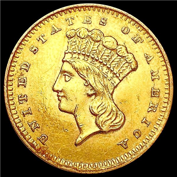 1858 Rare Gold Dollar UNCIRCULATED