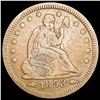 1853 Arws & Rays Seated Liberty Quarter LIGHTLY CI