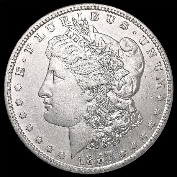1887-S Morgan Silver Dollar CLOSELY UNCIRCULATED