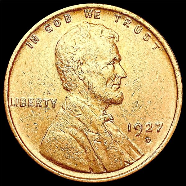 1927-D Wheat Cent CLOSELY UNCIRCULATED