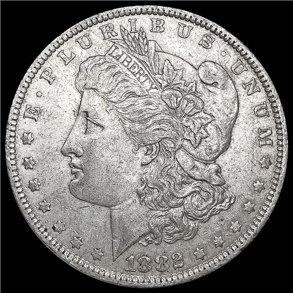 1882-O/S Morgan Silver Dollar CLOSELY UNCIRCULATED