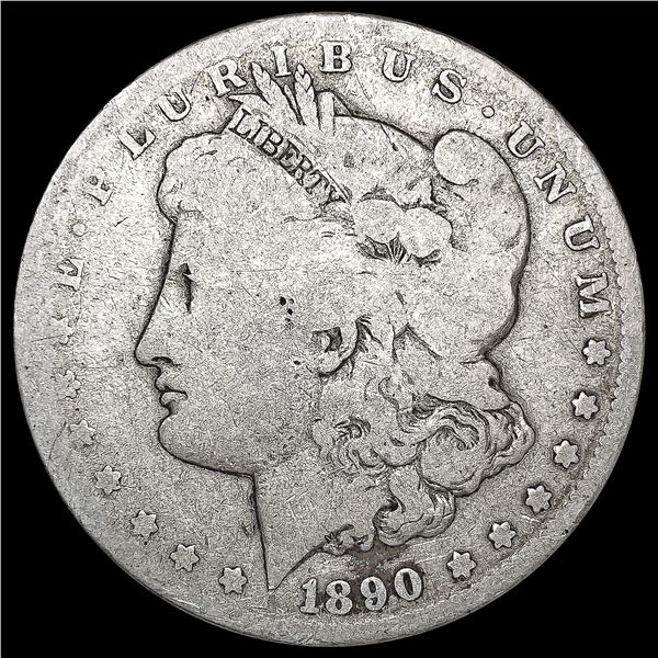 1890-CC Morgan Silver Dollar NICELY CIRCULATED
