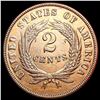 Image 2 : 1865 RED Two Cent Piece UNCIRCULATED