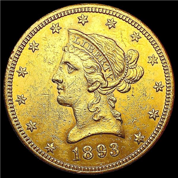 1893-S $10 Gold Eagle UNCIRCULATED