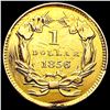 Image 2 : 1856 Rare Gold Dollar CLOSELY UNCIRCULATED