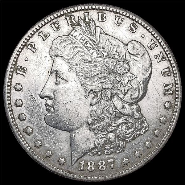 1887-S Morgan Silver Dollar CLOSELY UNCIRCULATED