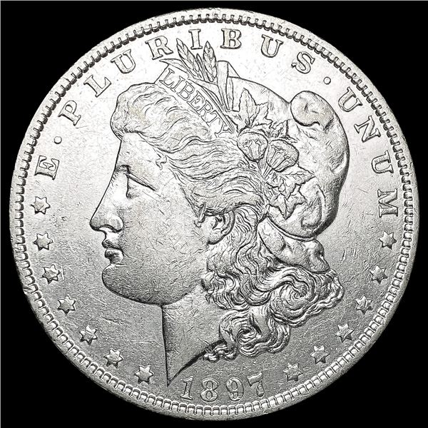 1897-O Morgan Silver Dollar CLOSELY UNCIRCULATED