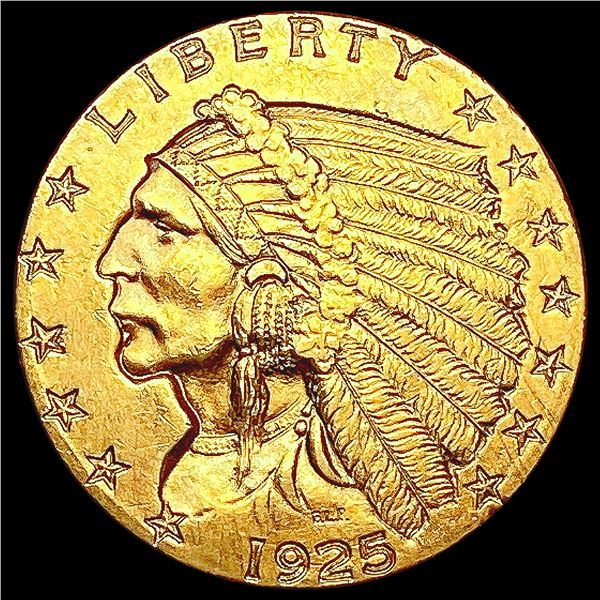 1925-D $2.50 Gold Quarter Eagle UNCIRCULATED