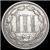 Image 2 : 1865 Nickel Three Cent NEARLY UNCIRCULATED