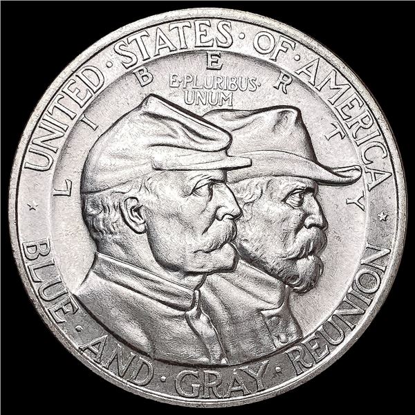 1938 Gettysburg Half Dollar GEM BU