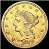 Image 1 : 1870 $2.50 Gold Quarter Eagle CLOSELY UNCIRCULATED