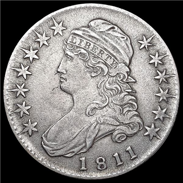 1811 Capped Bust Half Dollar CLOSELY UNCIRCULATED