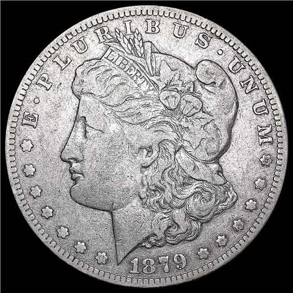 1879-CC Morgan Silver Dollar LIGHTLY CIRCULATED