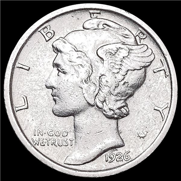1926-O Mercury Dime CLOSELY UNCIRCULATED