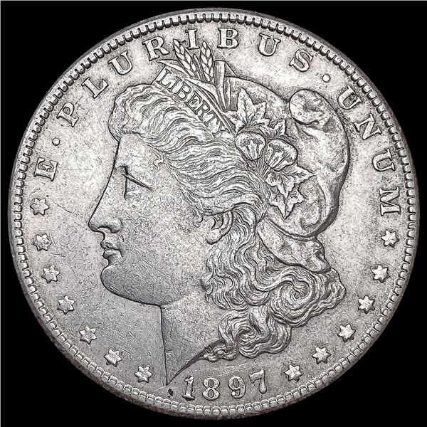 1897-S Morgan Silver Dollar CLOSELY UNCIRCULATED