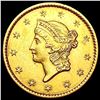 Image 1 : 1849 Open Wreath Rare Gold Dollar CLOSELY UNCIRCUL