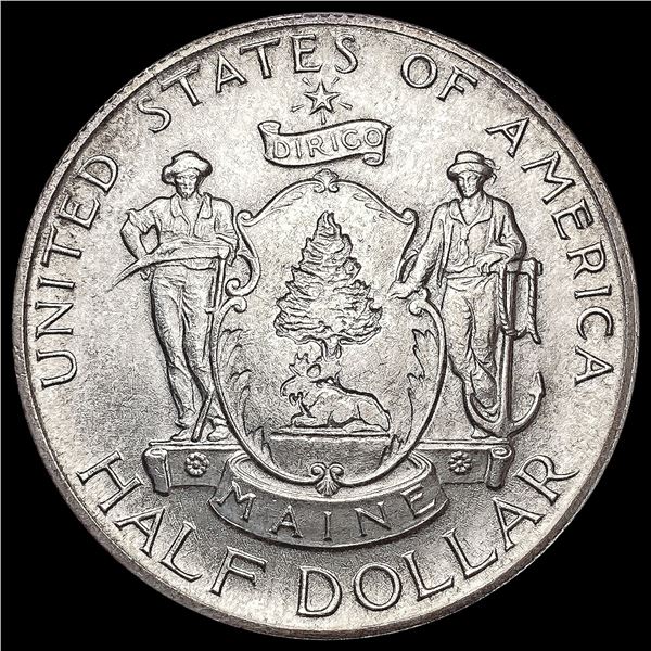 1920 Maine Half Dollar UNCIRCULATED