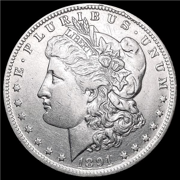 1891-O Morgan Silver Dollar CLOSELY UNCIRCULATED