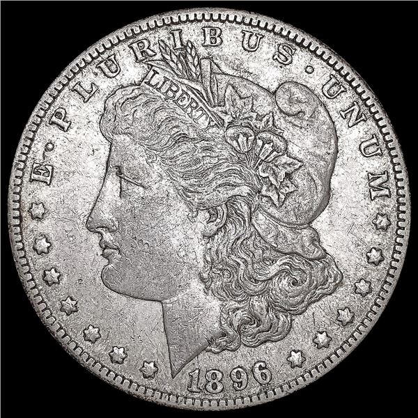 1896-O Morgan Silver Dollar NEARLY UNCIRCULATED